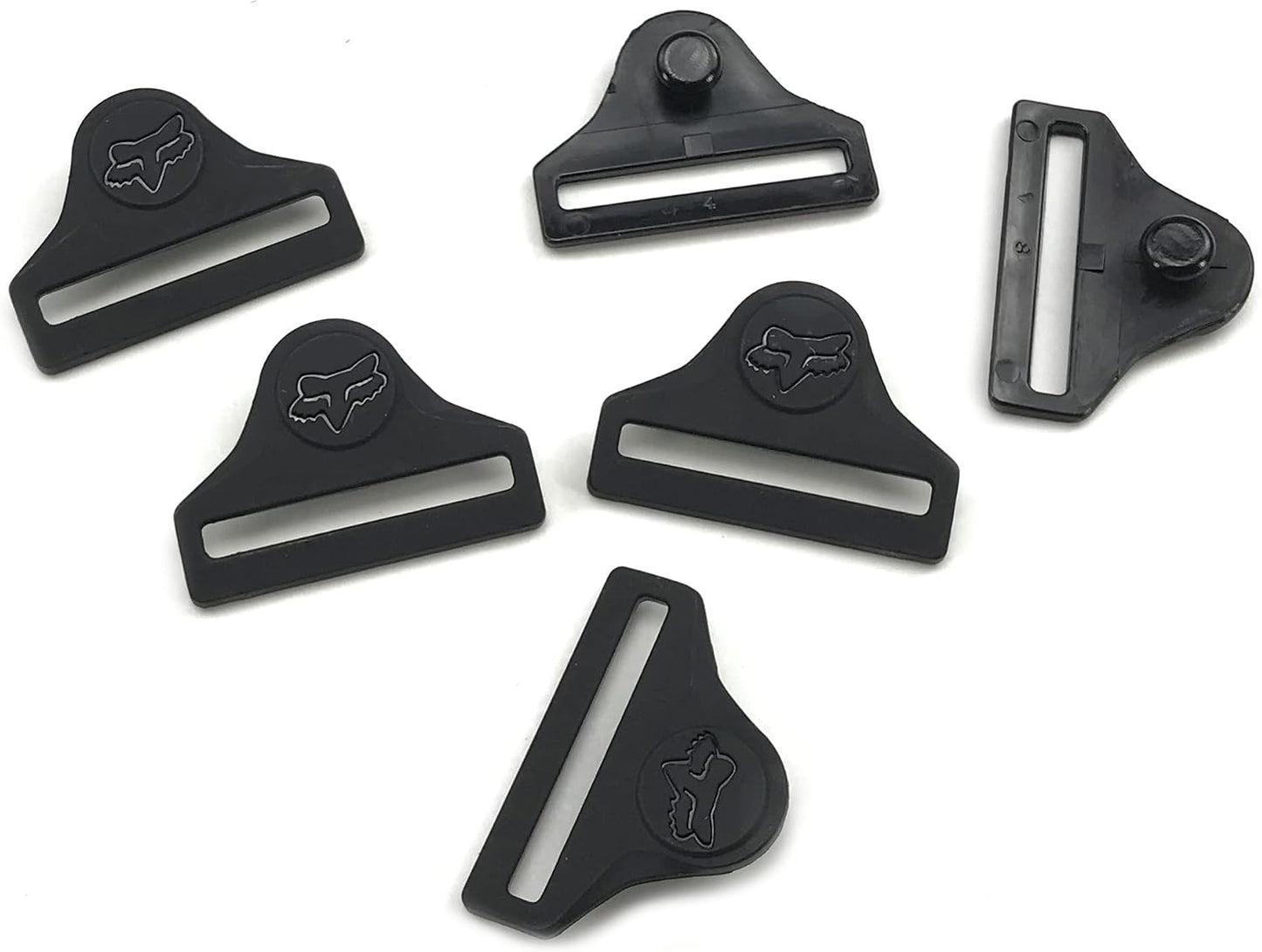 Hebilla rodilla Titan PRO 6 Uds color negro