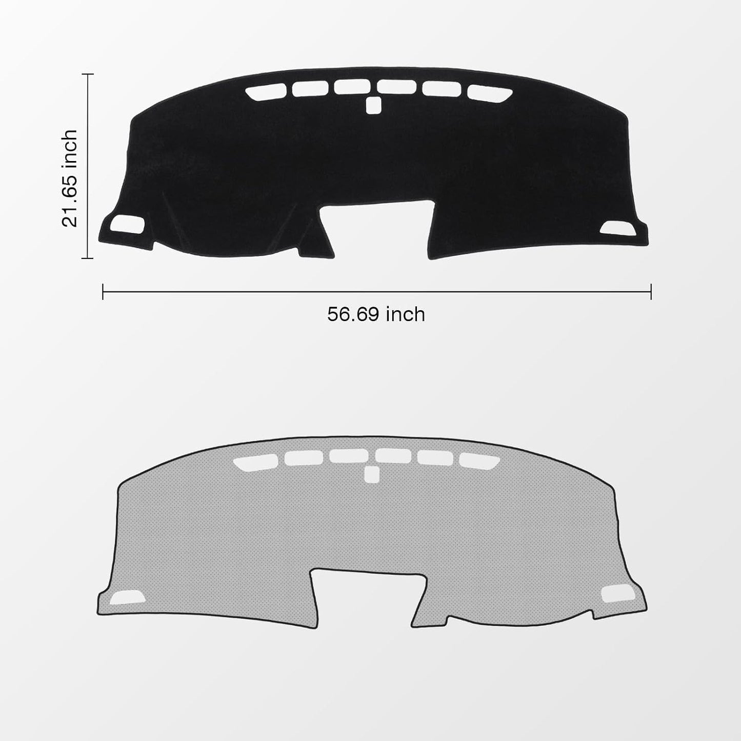 Cubierta salpicadero negra Honda CR-V 2012-16 antiderrap