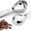 Juego 2 Cucharas Acero Inox Medidor Té y Azúcar