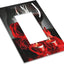 Placa interruptor decorativa con estampado de rosas