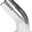 Manguera sanitaria tri clamp 1.5 con codo 45 grados