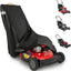 Cubierta cortacésped impermeable poliéster 420D Oxford negro