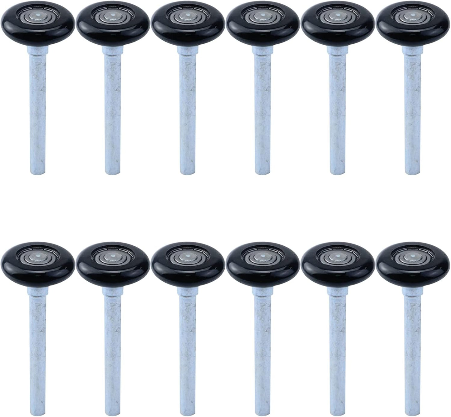 12 Ruedas Nailon Rodillo Puerta Garaje 6200ZZ