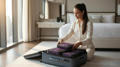 Organizador viaje 5 pzas 1grande 2mediano 2pequeño