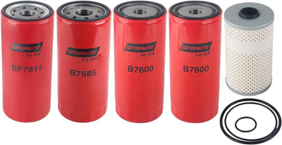 Kit filtro aceite motor D13 2 Pzas