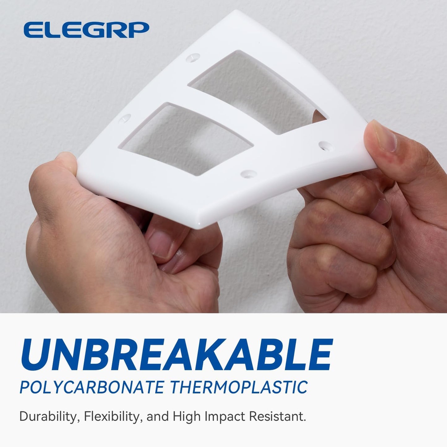 Placas decorativas pared 2 posiciones pack 2 cubierta termoplástica