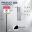 Letrero propiedad privada estaca aluminio 36" impermeable