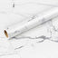 Papel contacto blanco plateado encimera cocina 17.7x200pulg