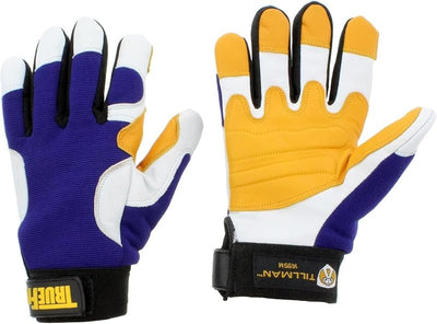 Guantes piel cabra forro Thinsulate color dorado medio