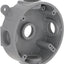 Caja redonda resistente 5 tomas 1/2 o 3/4pulg gris