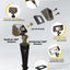 Focos inundantes latón exterior LED G4 2 W 2700 K 12 V
