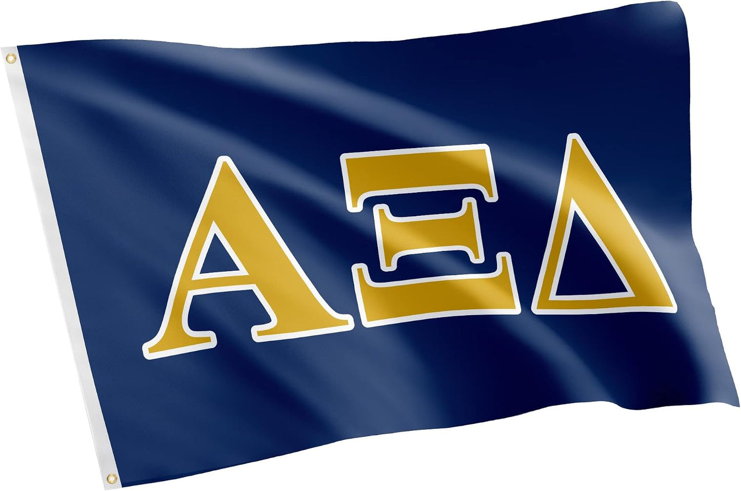 Bandera Alpha Xi Delta 3x5ft decoración hermandad griega