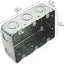 Caja eléctrica metal 5.8x4.1" 6-TKO y KO lateral