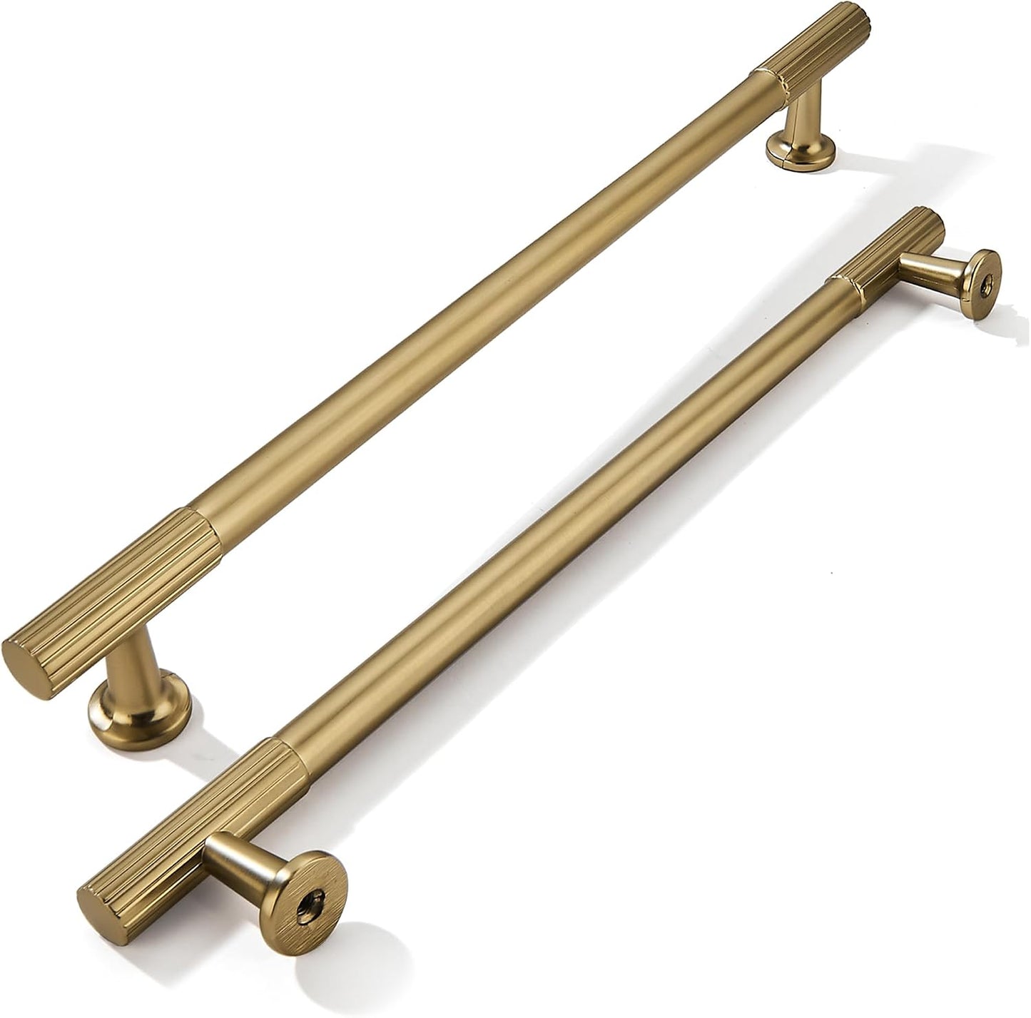 Tiradores gabinete bronce champán 8pulg set 5 manijas cocina