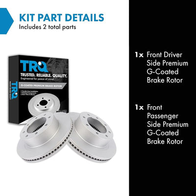 Rotores freno delanteros Ford Serie F 13-24