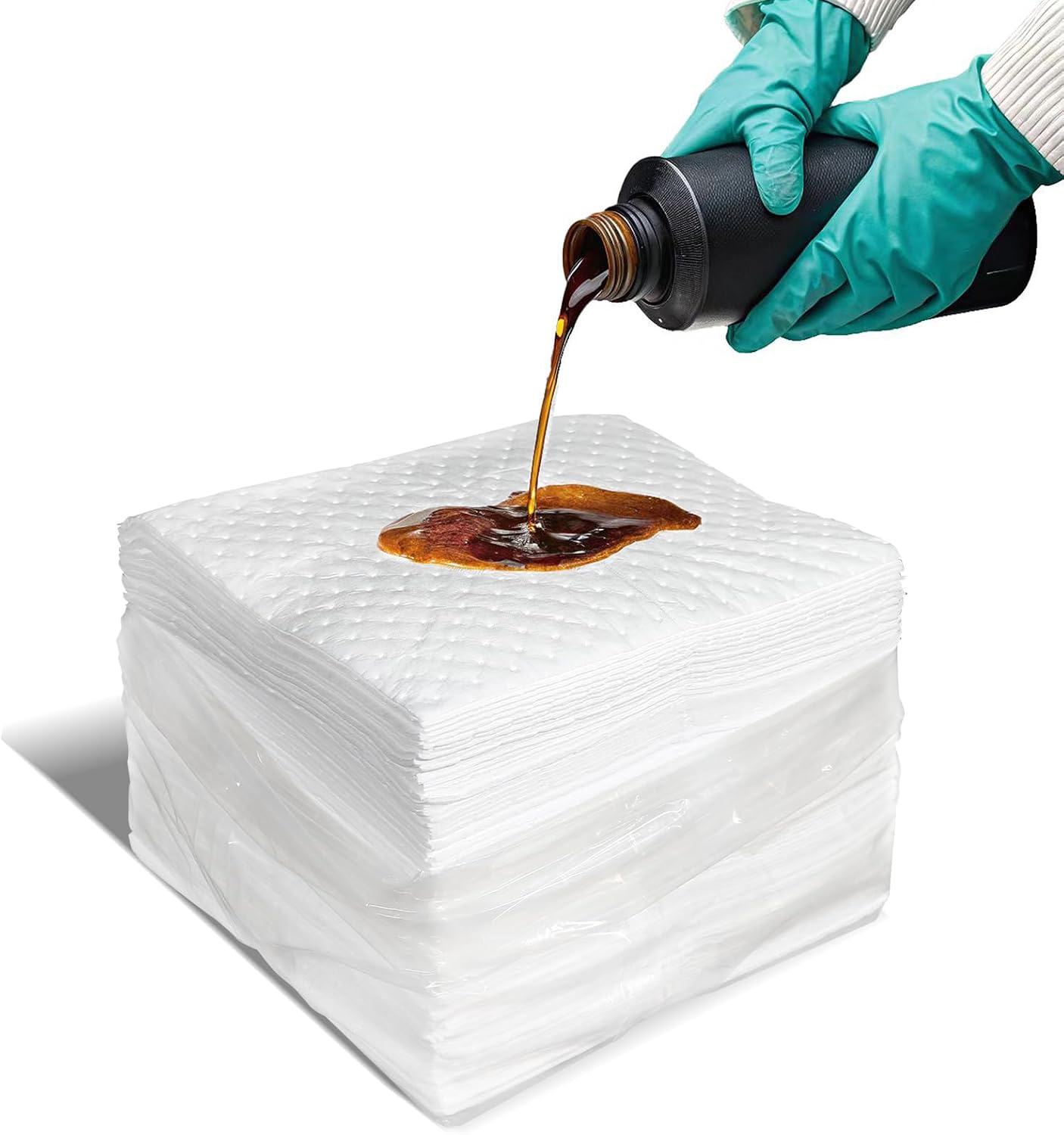 Almohadillas absorbentes aceite 17.5x13.5pulg 50uds 24oz