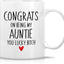 Taza humorística para tía 11oz cerámica regalo cumpleaños