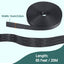 Correa soporte árboles cuerda nailon 65ftx1pulg 2200lb negro