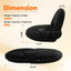 Silla suelo ajustable plegable para meditar y playa