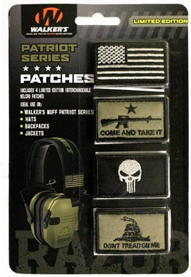 Parches para orejas Walker's Patriot