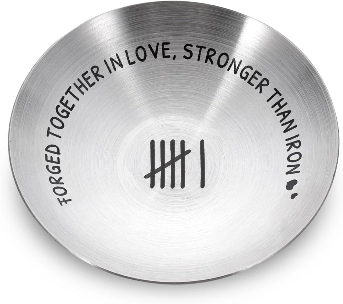 Regalo hierro 6 aniversario para él y ella 4"