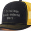 Sombrero camionero personalizable ajustable hombre/mujer
