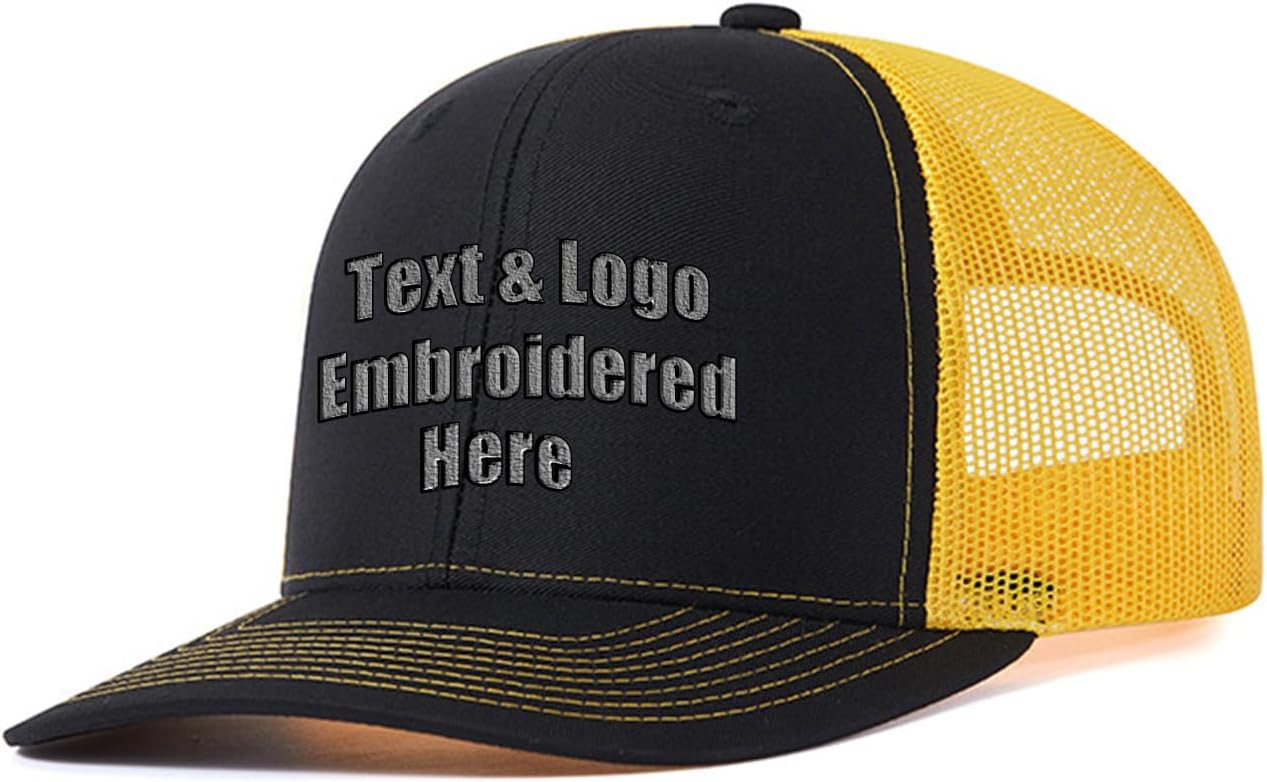 Sombrero camionero personalizable ajustable hombre/mujer