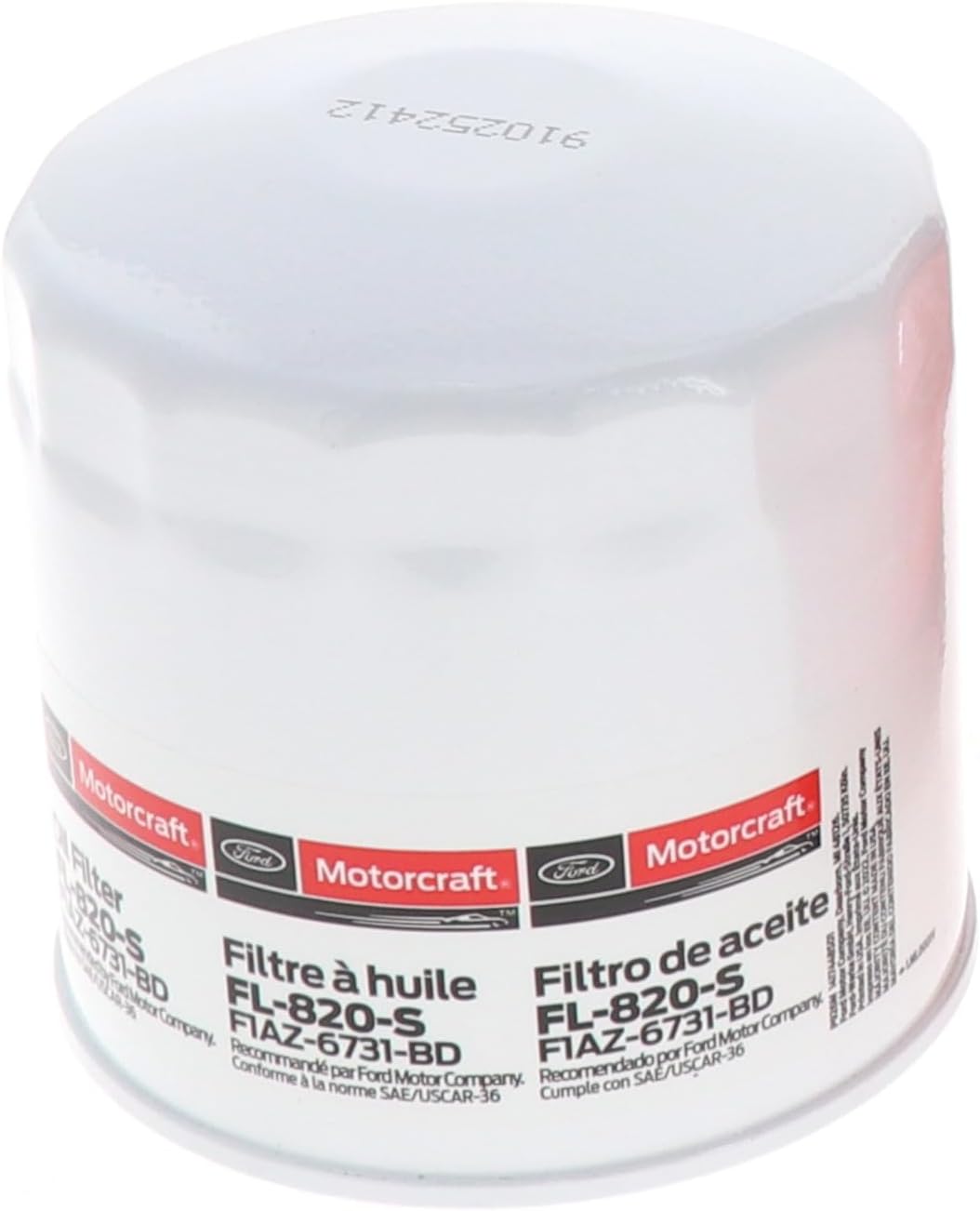 Filtro de Aceite FL-820-S Pack de 4 para Motores y Vehículos
