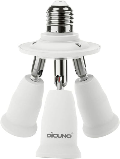 Adaptador E26/E27 5en1 soporte LED lámpara araña 500W
