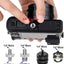 Set 26 pzas adaptadores 1/4 y 3/8 pulg para cámara DSLR