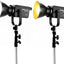 Luz video LED bicolor 220W 2700K-6500K montaje Bowens CRI alto