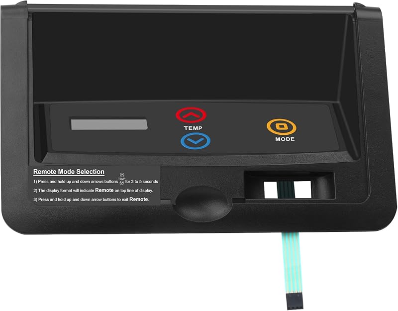 Bisel interruptor membrana calentador piscina Raypak