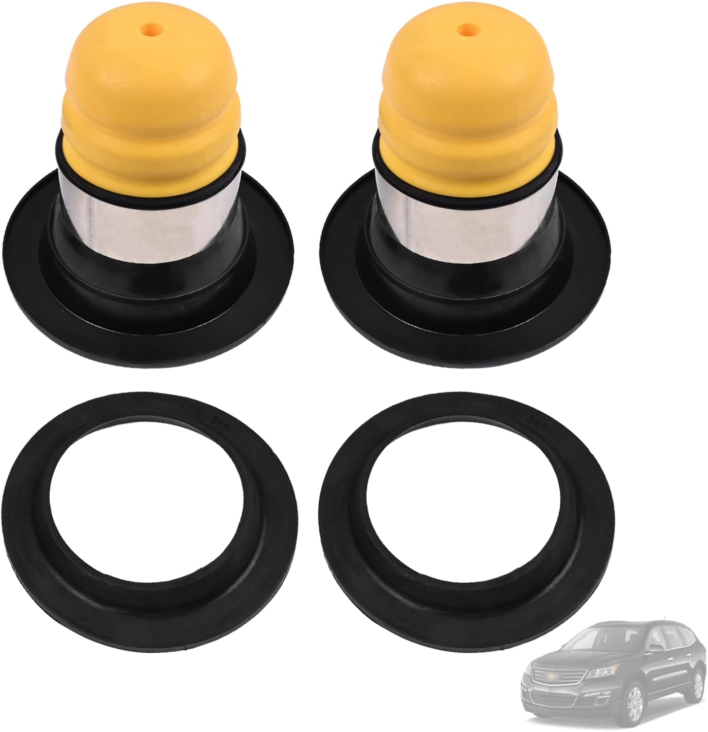 2 Parachoques Suspensión Trasera Buick Enclave 08-17
