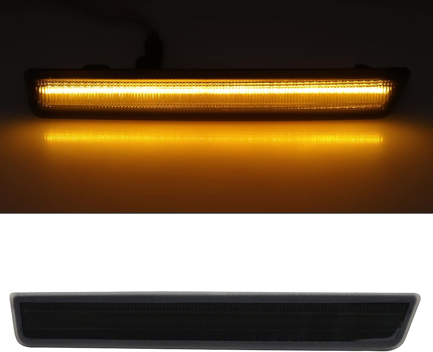 Repuesto luz LED Challenger 15-22 lente ahumado 4 pzas