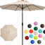 Sombrilla patio al aire libre 9"