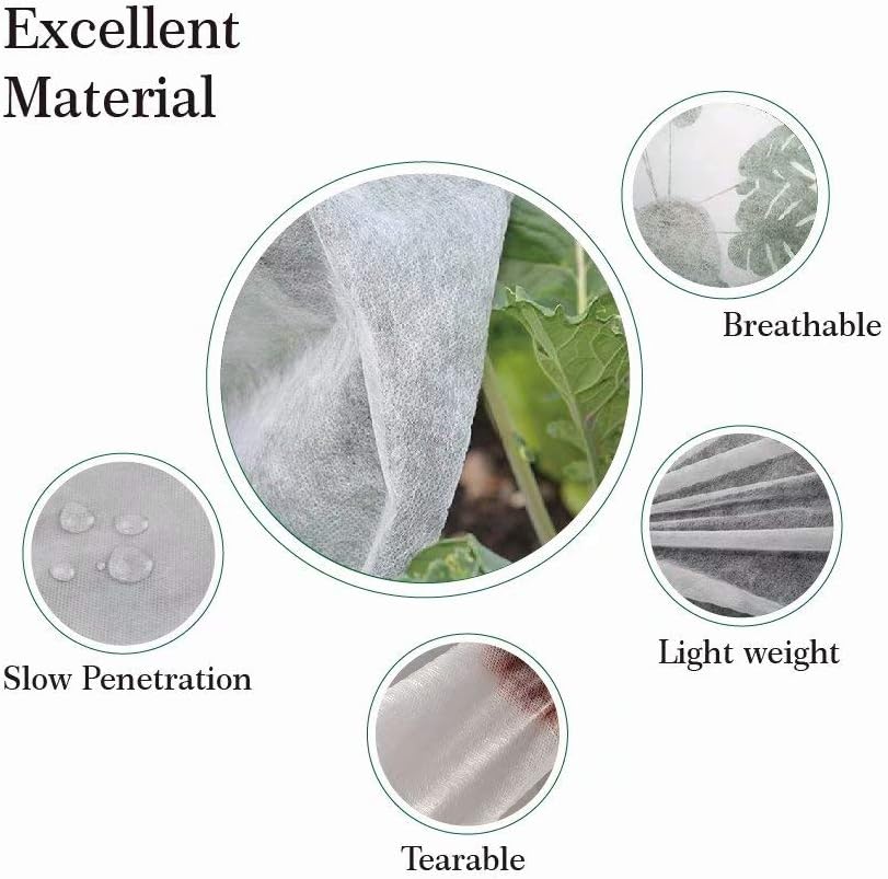 Manta contra heladas 10x100pulg para plantas