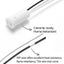 Pack 10 Bombillas LED G4 Cerámica Base Bi-Pin Con Cables