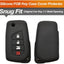 Funda llave silicona comp Toyota Camry Corolla 4 botones