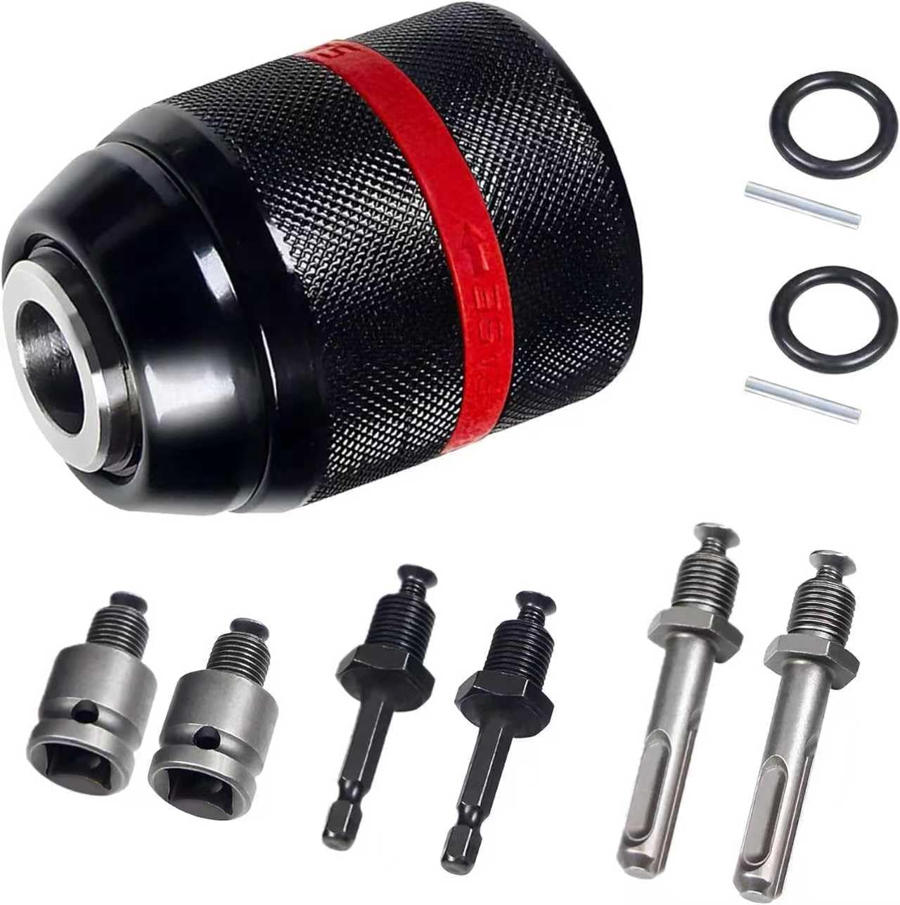 Portabrocas autoapriete SDS-Plus 3/8 y hex 1/4
