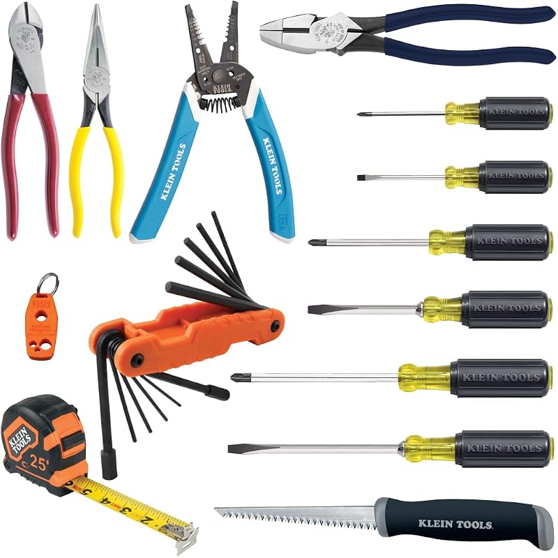 Kit 14 Pzas Alicates Destornillador Pelacables Cinta Metrica