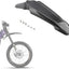 Guardabarros delantero motocicleta eléctrica fibra carbono