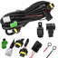Set cables con relé 40A y kits interruptores luz niebla LED