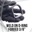 Set 12 anillos D 3/8" 5000lbs forjados camión