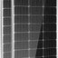 2 Paneles Solares Monocristalinos 100W 12V Alta Eficiencia