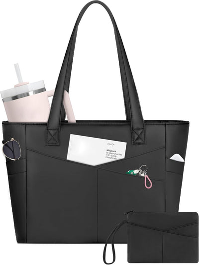 Bolsa Tote Grande con Cremallera para Mujer Viaje Trabajo
