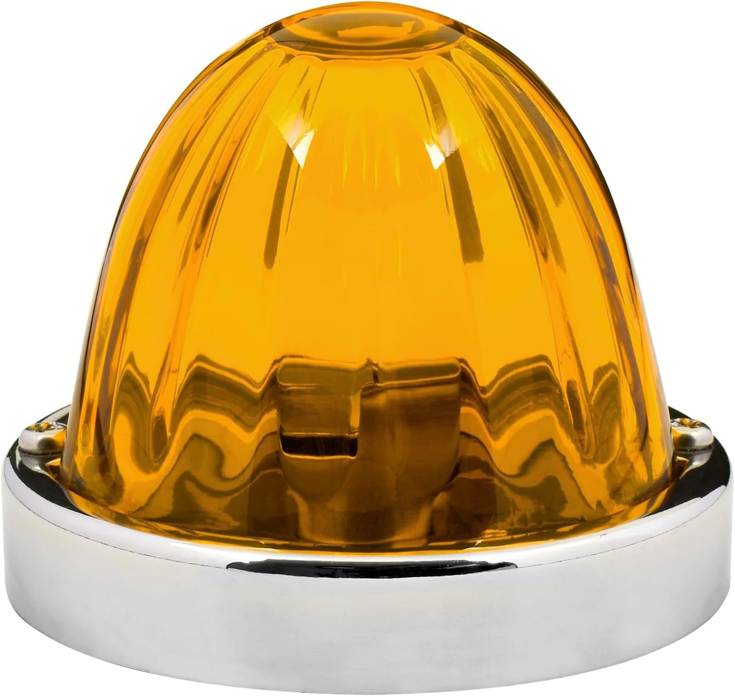 Kit lentes vidrio bombilla 1156 color amarillo claro