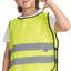 Chaleco seguridad construcción reflectante niños