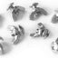 Juego 8 Tornillos M5 Acero Inox con Tuercas de Ala