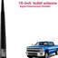 Antena coche tipo bala 10pulg diseño bandera EE.UU.