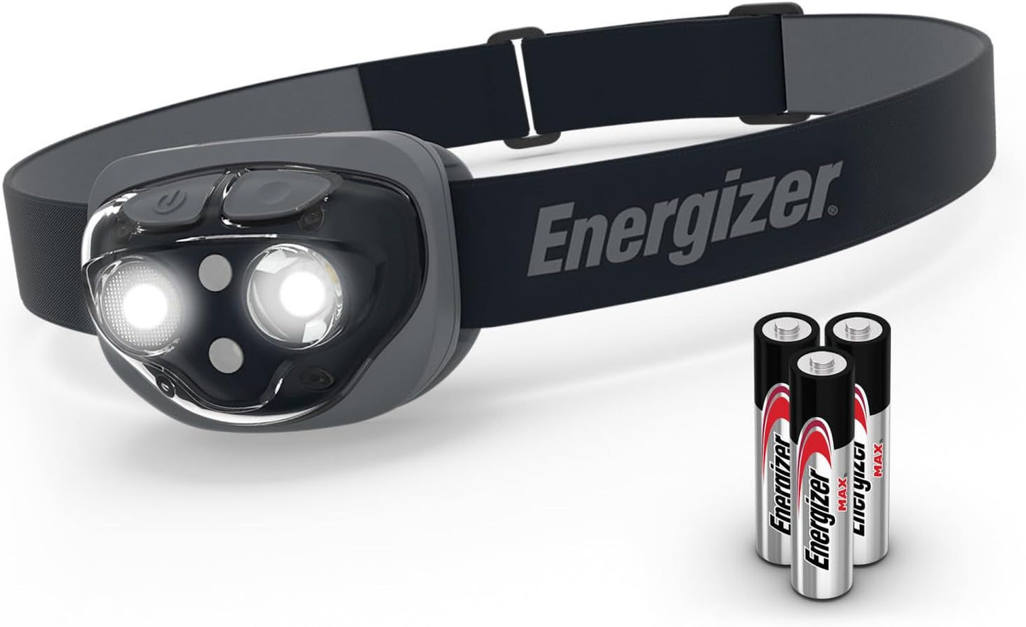 Linterna frontal LED IPX4 resistente agua camping